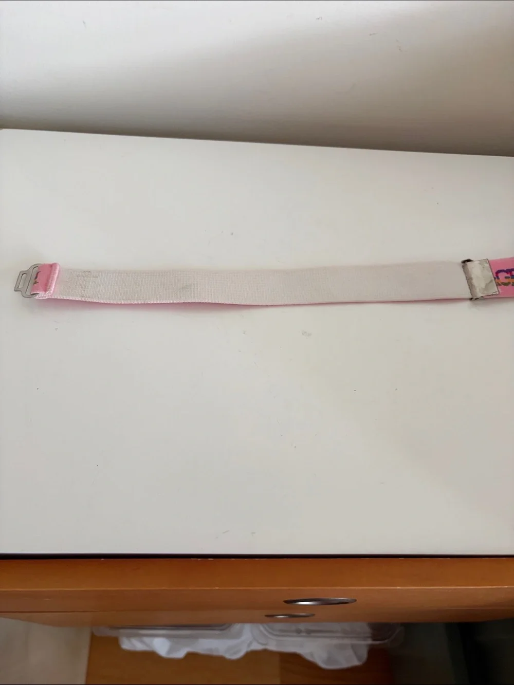 Vintage Cabbage Patch Kids Pink Adjustable Stretch Belt